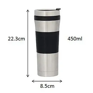 Travel Mug With Silicone