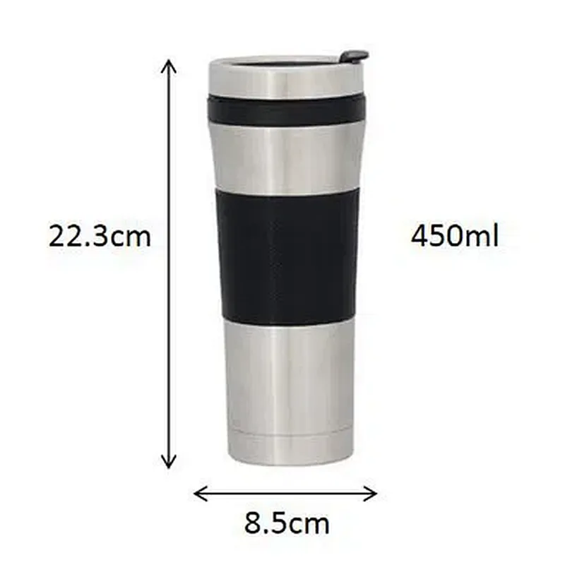 Travel Mug With Silicone