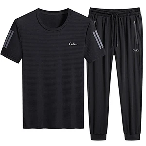 Ice silk fabric ultra-thin quick-drying breathable tracksuit