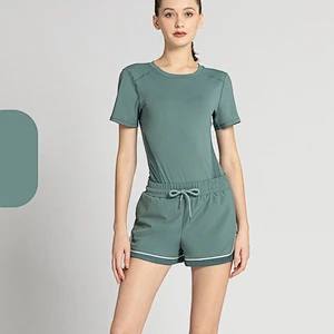 New summer mesh stitching yoga suit sportswear