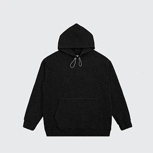 Hooded plaid spring and autumn couple sportswear