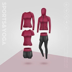 Colorful Multi-Piece Combination Yoga Tracksuit