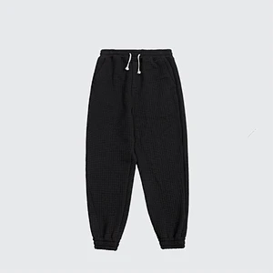 Hooded plaid spring and autumn couple sportswear