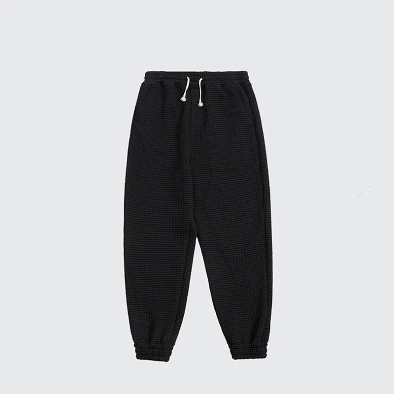 Hooded plaid spring and autumn couple sportswear