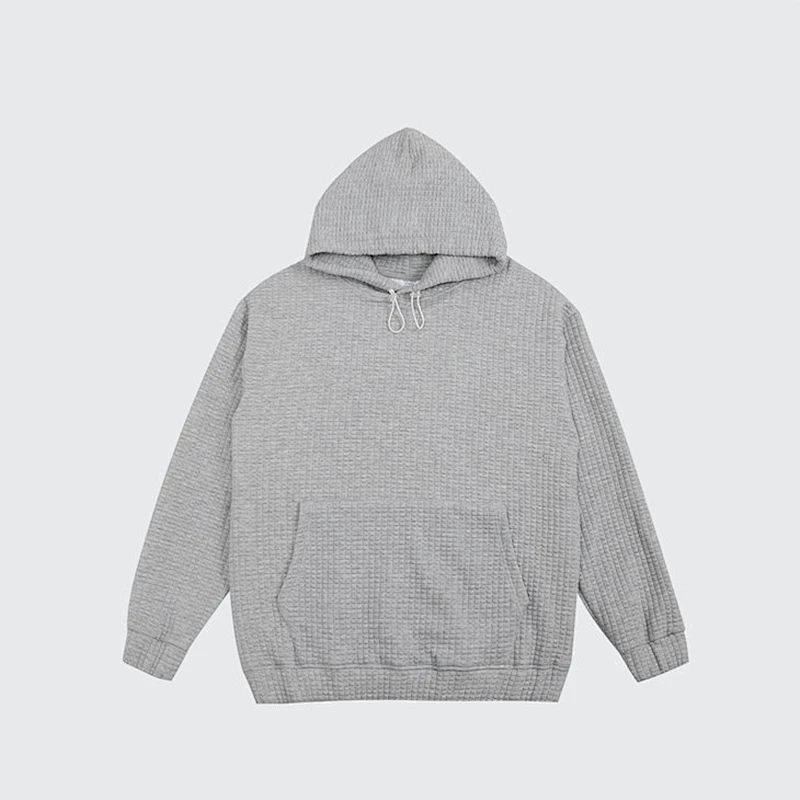 Hooded plaid spring and autumn couple sportswear