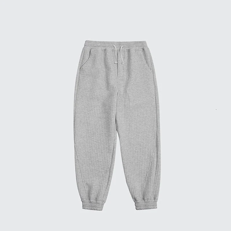 Hooded plaid spring and autumn couple sportswear