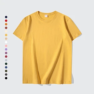 Combed cotton unisex loose short sleeve