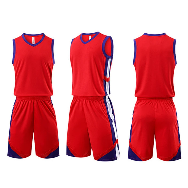 Youth basketball vest set track suit