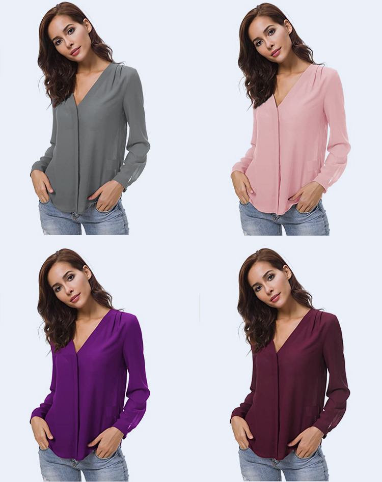china chiffon blouses manufacturer-nbgoodtex