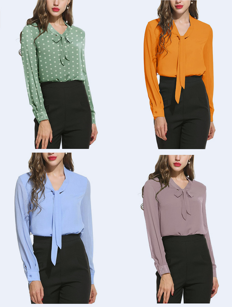 china chiffon blouses manufacturer-nbgoodtex
