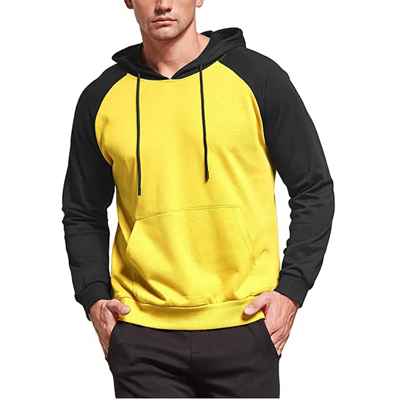 Casual Pullover Hoodie Long Sleeve Cotton Hooded Sweatshirts
