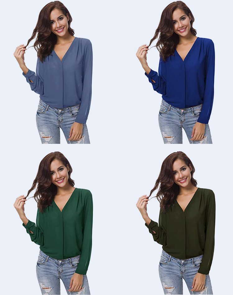 china chiffon blouses manufacturer-nbgoodtex