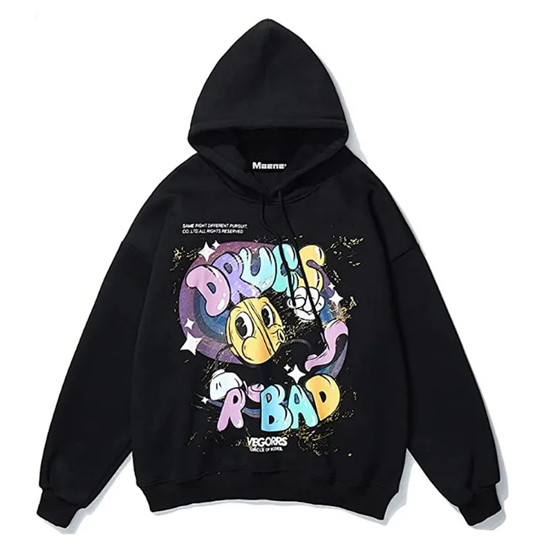 Cartoon Oversized Printing Women Hoodie Pullover Unisex Hoodie