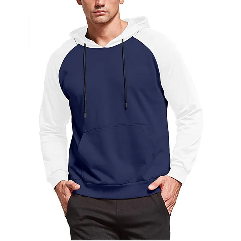 Casual Pullover Hoodie Long Sleeve Cotton Hooded Sweatshirts