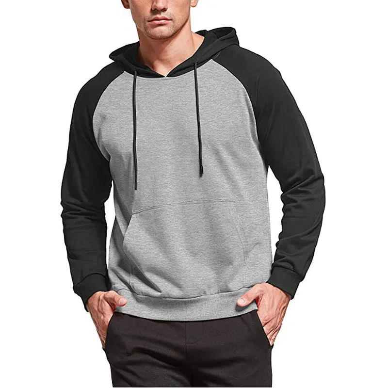 Casual Pullover Hoodie Long Sleeve Cotton Hooded Sweatshirts