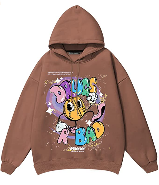 Cartoon Oversized Printing Women Hoodie Pullover Unisex Hoodie