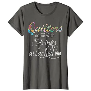 Rich Color Printing With Strings Attached T-Shirt