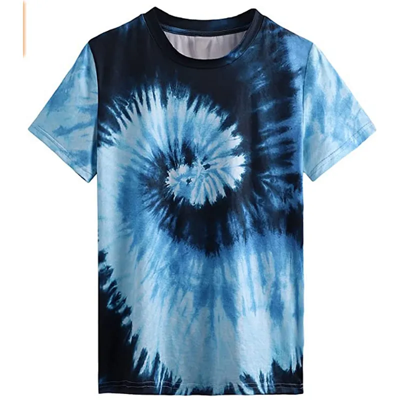 Women's Casual Tie Dye T-shirt Casual Fashion T-shirt