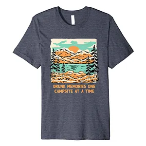 New Summer Fashion Cotton Printing Premium Sport T-shirt