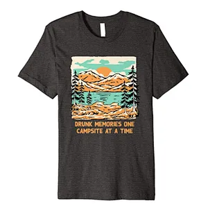 New Summer Fashion Cotton Printing Premium Sport T-shirt