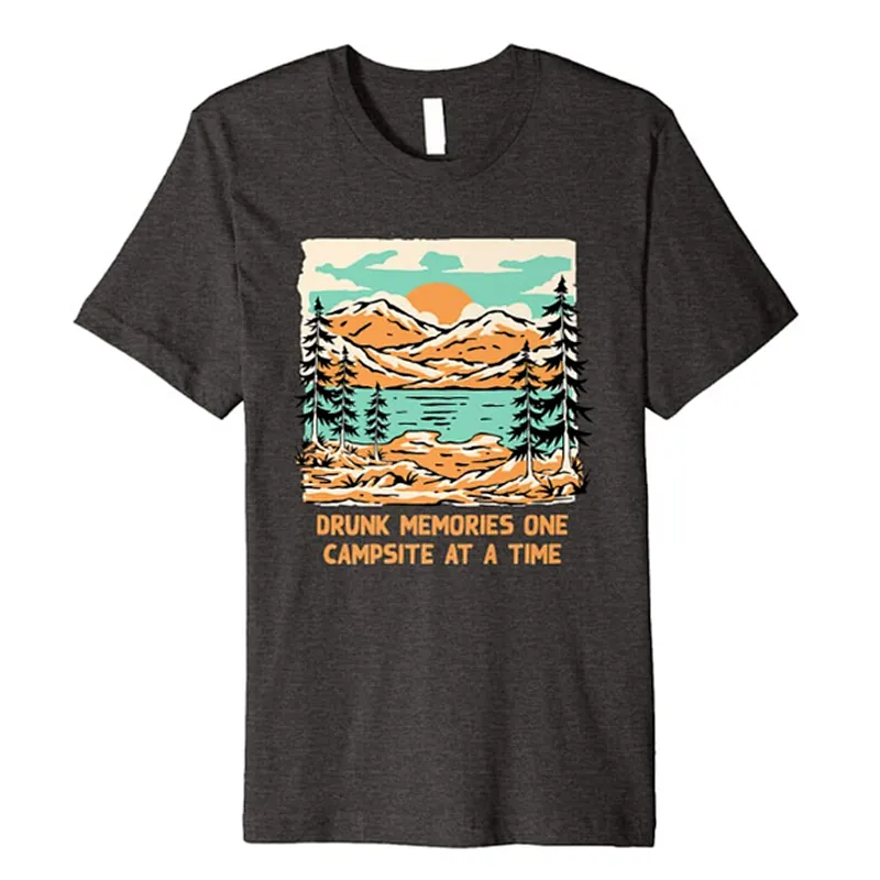 New Summer Fashion Cotton Printing Premium Sport T-shirt