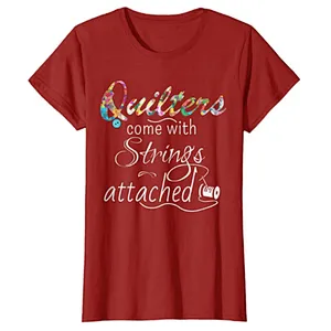 Rich Color Printing With Strings Attached T-Shirt