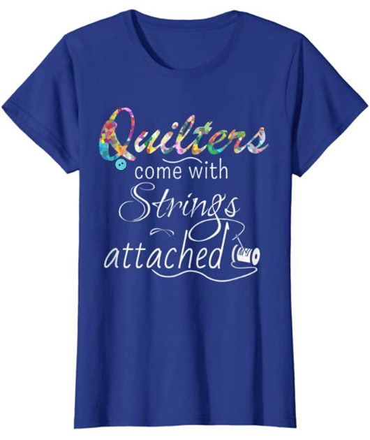 Rich Color Printing With Strings Attached T-Shirt