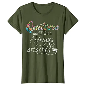 Rich Color Printing With Strings Attached T-Shirt