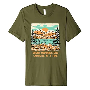 New Summer Fashion Cotton Printing Premium Sport T-shirt