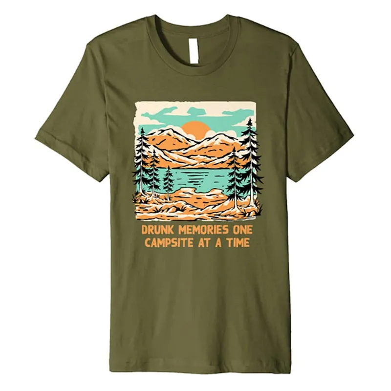 New Summer Fashion Cotton Printing Premium Sport T-shirt