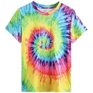 Women's Casual Tie Dye T-shirt Casual Fashion T-shirt