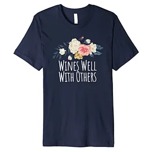 Floral Flowers Pattern Round Neck Unisex Summer T-Shirt