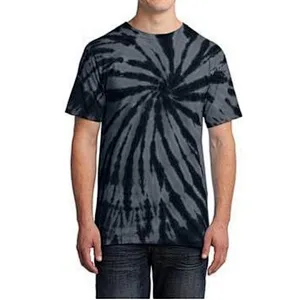 Men's Essential Tie Dye Tee Rich Color Different Pattern T-Shirt