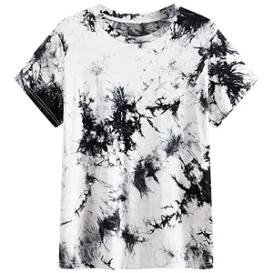 Women's Casual Tie Dye T-shirt Casual Fashion T-shirt