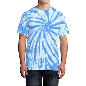 Men's Essential Tie Dye Tee Rich Color Different Pattern T-Shirt
