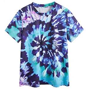 Women's Casual Tie Dye T-shirt Casual Fashion T-shirt