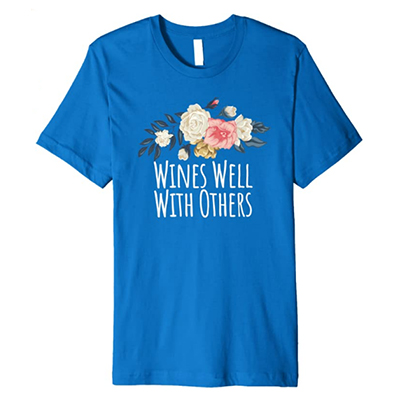 Floral Flowers Pattern Round Neck Unisex Summer T-Shirt