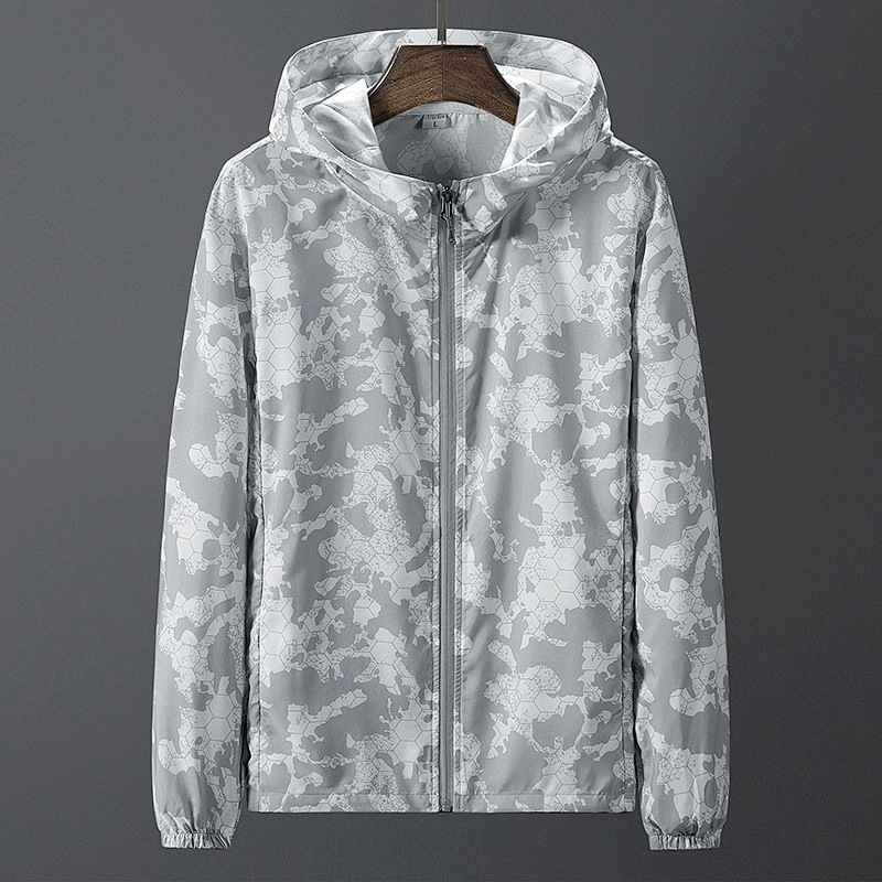 Lightweight ice silk quick-drying jacket fishing waterproof sun protection clothing