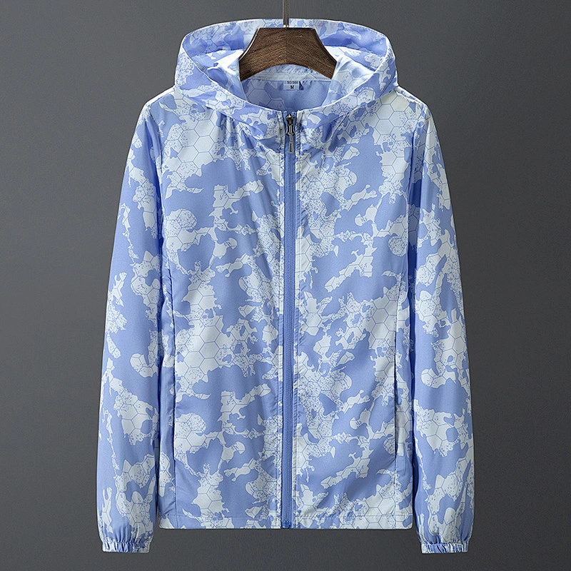Lightweight ice silk quick-drying jacket fishing waterproof sun protection clothing