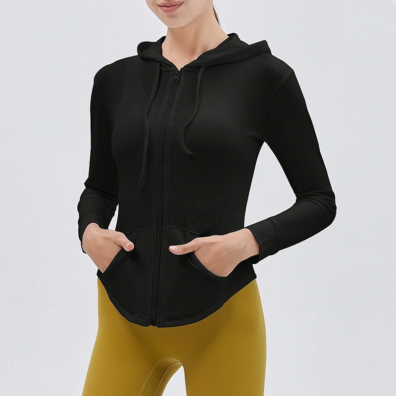 Autumn and winter new sports jacket women's yoga clothes
