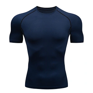 Spring and summer sports tight fitness clothes men's yoga clothes
