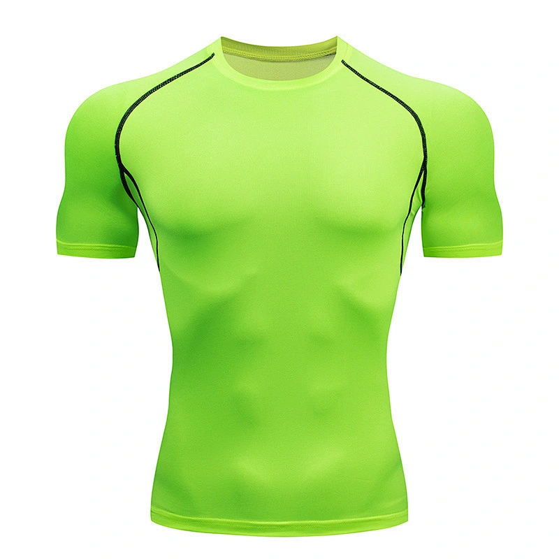 Spring and summer sports tight fitness clothes men's yoga clothes