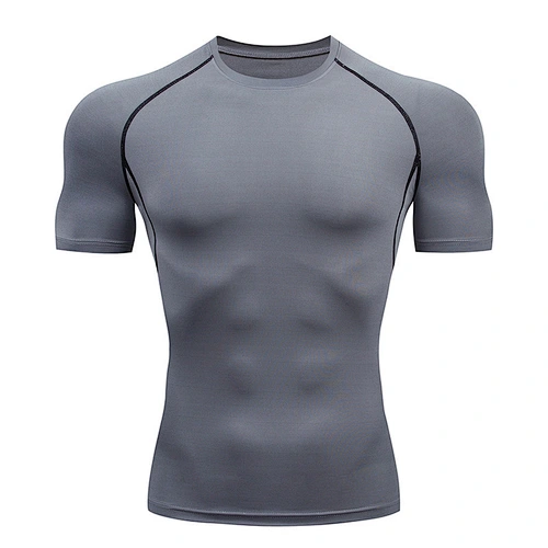 Spring and summer sports tight fitness clothes men's yoga clothes