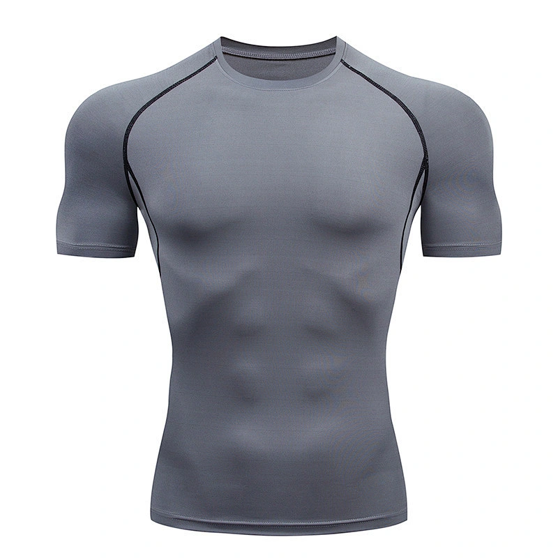 Spring and summer sports tight fitness clothes men's yoga clothes