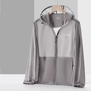 Couple outdoor sports sun protection clothing fishing windproof jacket