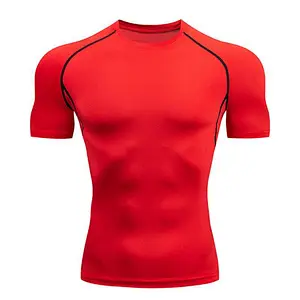 Spring and summer sports tight fitness clothes men's yoga clothes