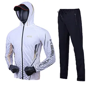 Ice silk fishing suit men's sun protection suit