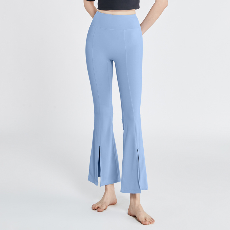 Autumn and winter women's high waist casual sports style yoga flared pants
