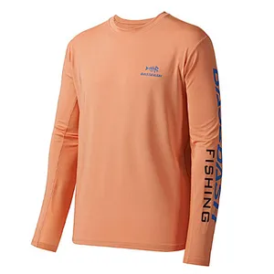 Customized cross-border summer sunscreen quick-drying fishing long-sleeved T-shirt
