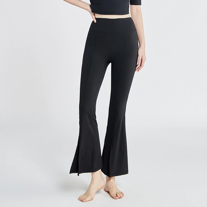 Autumn and winter women's high waist casual sports style yoga flared pants